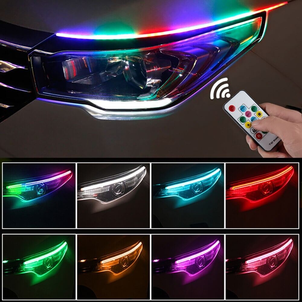 Zankuly Angel eyes LED signal lights (Multicolor) - zankuly