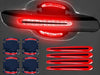 Universal Car Door Handle Anti-Scratch Protector (Glows in the dark) - zankuly
