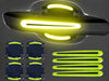 Universal Car Door Handle Anti-Scratch Protector (Glows in the dark) - zankuly