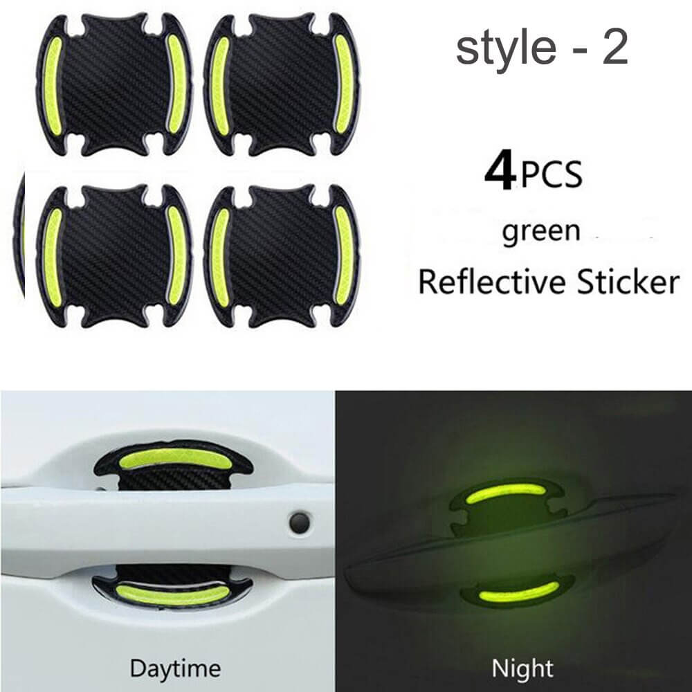 Universal Car Door Handle Anti-Scratch Protector (Glows in the dark) - zankuly