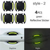 Universal Car Door Handle Anti-Scratch Protector (Glows in the dark) - zankuly