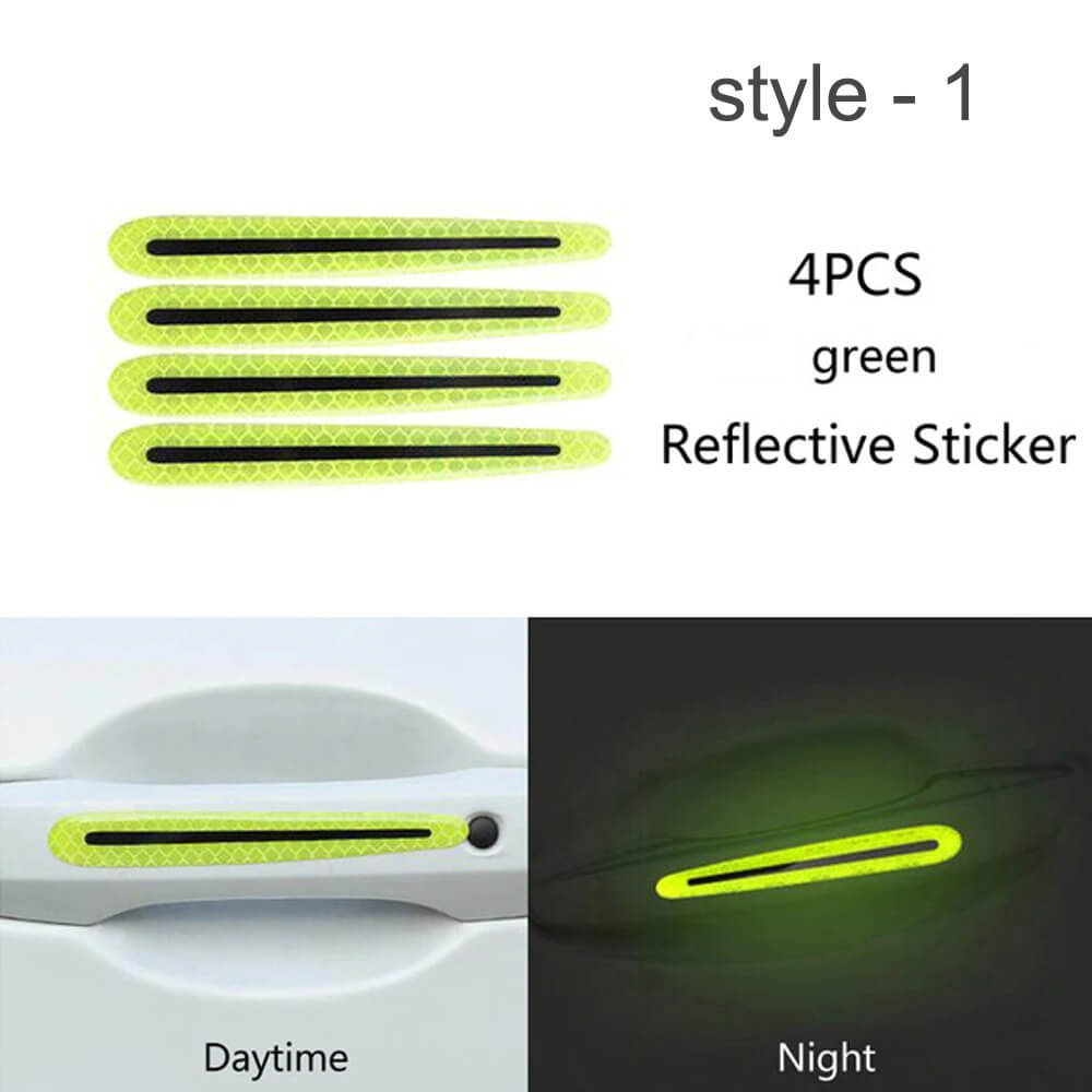 Universal Car Door Handle Anti-Scratch Protector (Glows in the dark) - zankuly