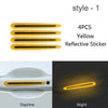 Universal Car Door Handle Anti-Scratch Protector (Glows in the dark) - zankuly
