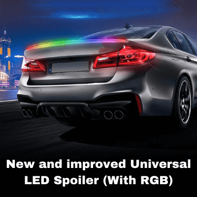 New and improved Zankuly Universal LED Spoiler (With RGB) - zankuly