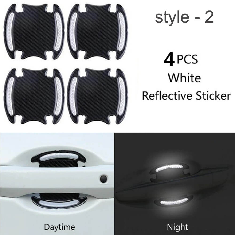 Universal Car Door Handle Anti-Scratch Protector (Glows in the dark) - zankuly